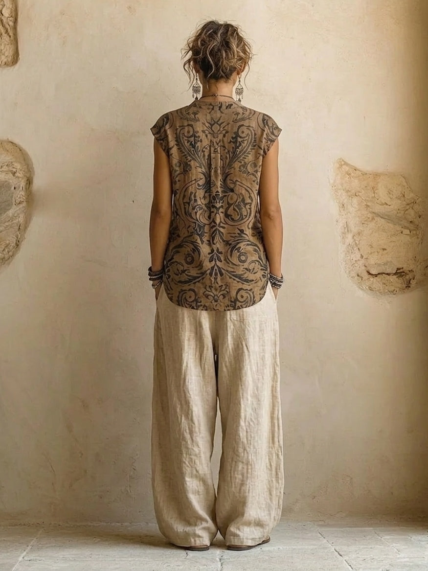 Natural 3-Piece Set™ - Premium Cotton & Linen Blend